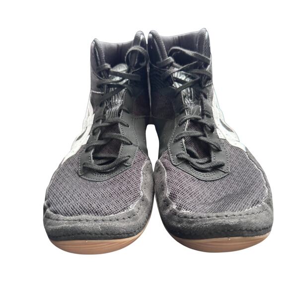 ASICS Matflex 7 Wrestling Shoes Men 10.5 Black Synthetic Performance 1081A051 - Picture 4 of 9